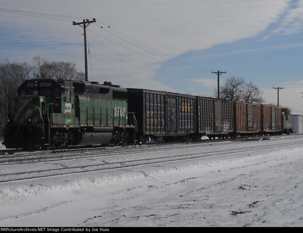 BNSF 2708